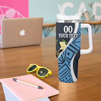 Custom Guatemala Football Tumbler With Handle Los Chapines Go Champion - Wonder Print Shop