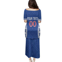 Custom Moldova Football Family Matching Puletasi and Hawaiian Shirt Tricolorii Tree Of Life Blue Version - Wonder Print Shop