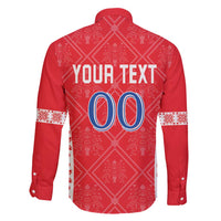 Custom Moldova Football Family Matching Short Sleeve Bodycon Dress and Hawaiian Shirt Tricolorii Tree Of Life Red Version - Wonder Print Shop