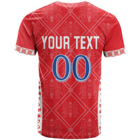 Custom Moldova Football T Shirt Tricolorii Tree Of Life Red Version - Wonder Print Shop