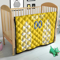 Custom Moldova Football Quilt Tricolorii Tree Of Life Yellow Version - Wonder Print Shop