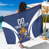 Custom Finland Hockey Sarong Suomi Leijonat Mascot - Wonder Print Shop