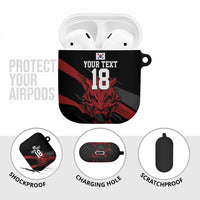 Custom South Korea Football AirPods Case Taegeuk Warriors Spirit - Wonder Print Shop