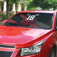 Custom South Korea Football Auto Sun Shade Taegeuk Warriors Spirit - Wonder Print Shop