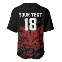 Custom South Korea Football Baseball Jersey Taegeuk Warriors Spirit - Wonder Print Shop