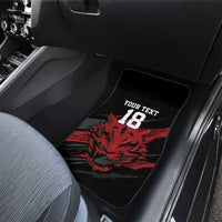 Custom South Korea Football Car Mats Taegeuk Warriors Spirit - Wonder Print Shop