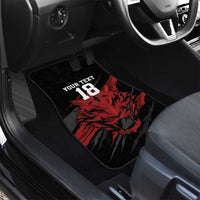 Custom South Korea Football Car Mats Taegeuk Warriors Spirit - Wonder Print Shop