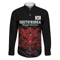 Custom South Korea Football Family Matching Puletasi and Hawaiian Shirt Taegeuk Warriors Spirit - Wonder Print Shop
