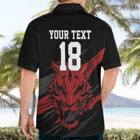 Custom South Korea Football Hawaiian Shirt Taegeuk Warriors Spirit - Wonder Print Shop