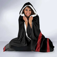 Custom South Korea Football Hooded Blanket Taegeuk Warriors Spirit - Wonder Print Shop