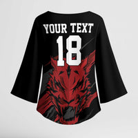 Custom South Korea Football Kimono Sleeve Blouse Taegeuk Warriors Spirit - Wonder Print Shop
