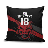 Custom South Korea Football Pillow Cover Taegeuk Warriors Spirit - Wonder Print Shop