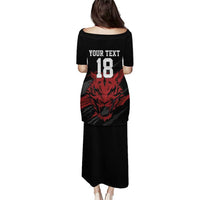 Custom South Korea Football Puletasi Taegeuk Warriors Spirit - Wonder Print Shop