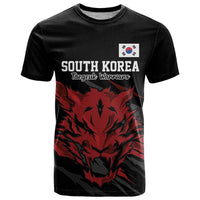 Custom South Korea Football T Shirt Taegeuk Warriors Spirit - Wonder Print Shop