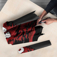 Custom South Korea Football Umbrella Taegeuk Warriors Spirit - Wonder Print Shop