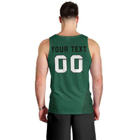 Custom Lithuania Football Men Tank Top Vytis Lithuanian Lietuva Green Version