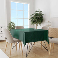 Custom Lithuania Football Tablecloth Vytis Lithuanian Lietuva Green Version