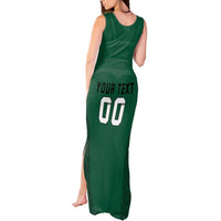Custom Lithuania Football Tank Maxi Dress Vytis Lithuanian Lietuva Green Version