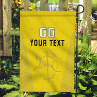 Custom Lithuania Football Garden Flag Vytis Lithuanian Lietuva Yellow Version