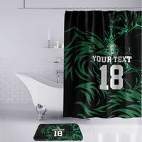 Custom Nigeria Football Bathroom Set Super Eagles Power