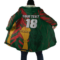 Custom Senegal Champions Football Cloak Lions of Teranga Rise Again