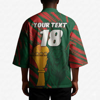 Custom Senegal Champions Football Kimono Lions of Teranga Rise Again