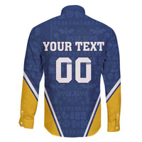 Custom Finland Lion Family Matching Mermaid Dress and Hawaiian Shirt Finnish Folk Patterns