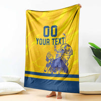 Custom Sweden Hockey Blanket Tre Kronor Go Champions