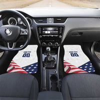 Custom USA Hockey Car Mats Team USA Eagle Mascot