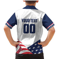 Custom USA Hockey Family Matching Mermaid Dress and Hawaiian Shirt Team USA Eagle Mascot