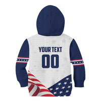 Custom USA Hockey Kid Hoodie Team USA Eagle Mascot
