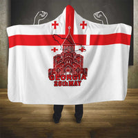 Georgia Independence Day Hooded Blanket Sameba Dzala Ertobashia