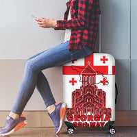 Georgia Independence Day Luggage Cover Sameba Dzala Ertobashia
