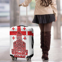 Georgia Independence Day Luggage Cover Sameba Dzala Ertobashia