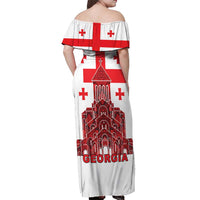 Georgia Independence Day Off Shoulder Maxi Dress Sameba Dzala Ertobashia