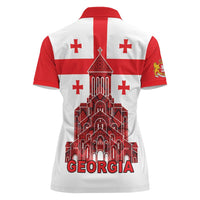 Georgia Independence Day Women Polo Shirt Sameba Dzala Ertobashia