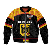 Custom Germany Hockey Bomber Jacket Trager der Adler Flag Style