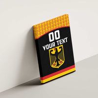 Custom Germany Hockey Canvas Wall Art Trager der Adler Flag Style