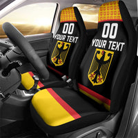 Custom Germany Hockey Car Seat Cover Trager der Adler Flag Style