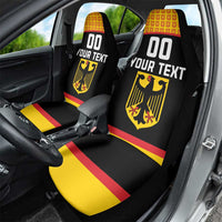 Custom Germany Hockey Car Seat Cover Trager der Adler Flag Style