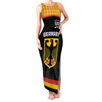 Custom Germany Hockey Family Matching Tank Maxi Dress and Hawaiian Shirt Trager der Adler Flag Style