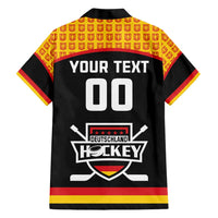 Custom Germany Hockey Hawaiian Shirt Trager der Adler Flag Style