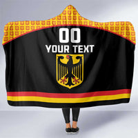 Custom Germany Hockey Hooded Blanket Trager der Adler Flag Style