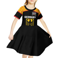 Custom Germany Hockey Kid Short Sleeve Dress Trager der Adler Flag Style