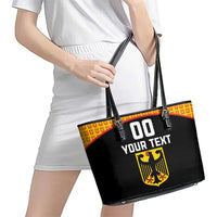 Custom Germany Hockey Leather Tote Bag Trager der Adler Flag Style