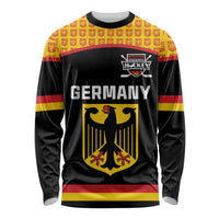 Custom Germany Hockey Long Sleeve Shirt Trager der Adler Flag Style