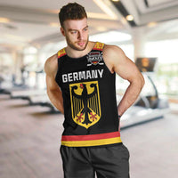 Custom Germany Hockey Men Tank Top Trager der Adler Flag Style