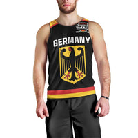 Custom Germany Hockey Men Tank Top Trager der Adler Flag Style
