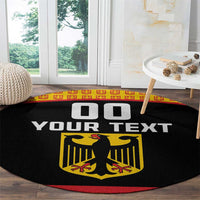 Custom Germany Hockey Round Carpet Trager der Adler Flag Style