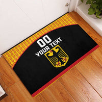 Custom Germany Hockey Rubber Doormat Trager der Adler Flag Style